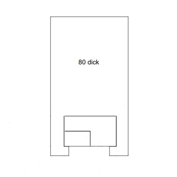 WINDHAGER Isolierung Kessel SW re.BWXL ( Isolierung Kessel Seitenwand rechts BWXL 007260