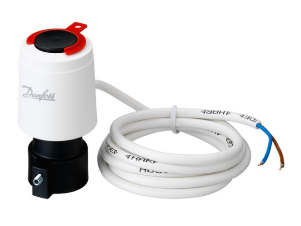 Danfoss Therm. Stellantrieb TWA-A/NC für RA-Gehäuse, 230 V, 50 Hz, Kabel 5 m 088H3118