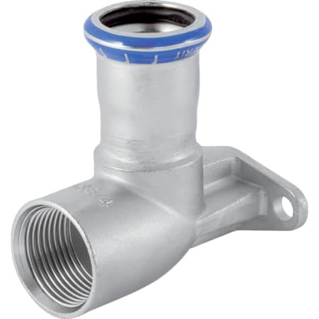 Geberit Mapress Edelstahl Anschlusswinkel 90Gr abgesetzt (LABS-frei) d15-Rp1/2 83423
