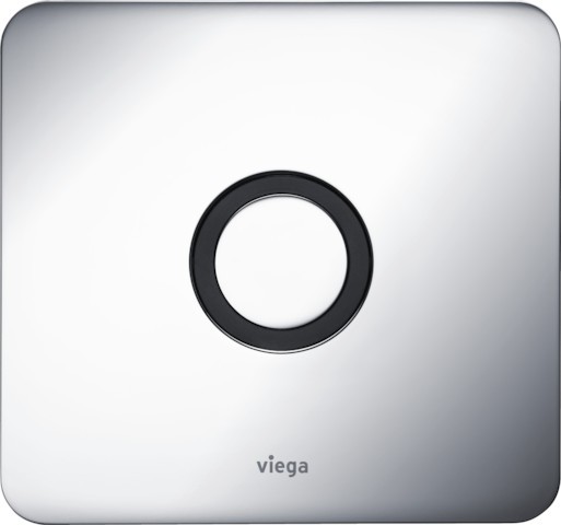 Viega Abdeckplatte 8355.8 in 150x140mm Aluminium edelmatt 633417