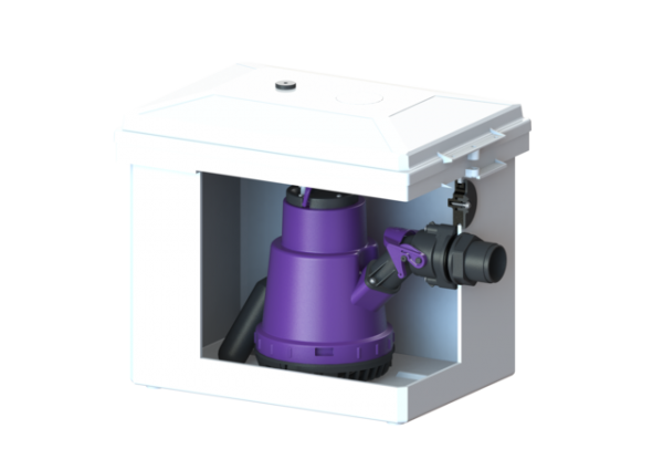 KESSEL Schmutzwasser Hebeanlage Minilift Kunststoff f. Überflurinstallation 28560