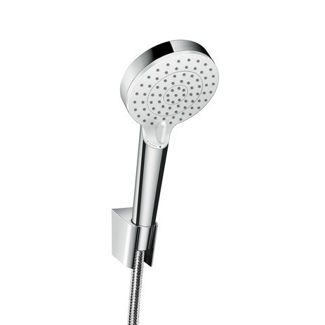 Hansgrohe Brausenset Crometta Vario EcoSmart 9 l/min/Porter ws./chr.Brauseschl.1600mm 26694400