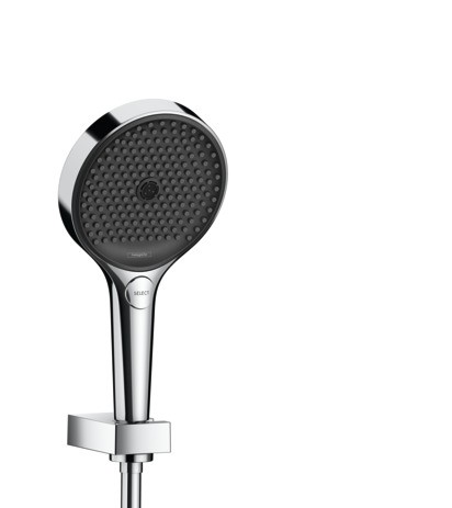 Hansgrohe Brausenset Rainfinity 130 3jet Porter chrom mit 1600mm Brauseschlauch 26851000