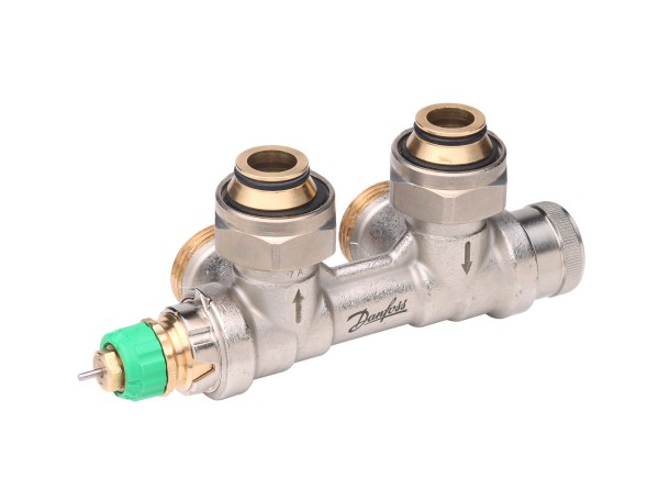 Danfoss dyn. VHS-DV Fühler links Eck, Ventileinsatz im VL für HK mit 3/4" 013G7881