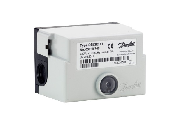 Danfoss Ölfeuerungsautomat OBC 82.11 für 1-stufige Brenner bis 30 kg/h 057H8703
