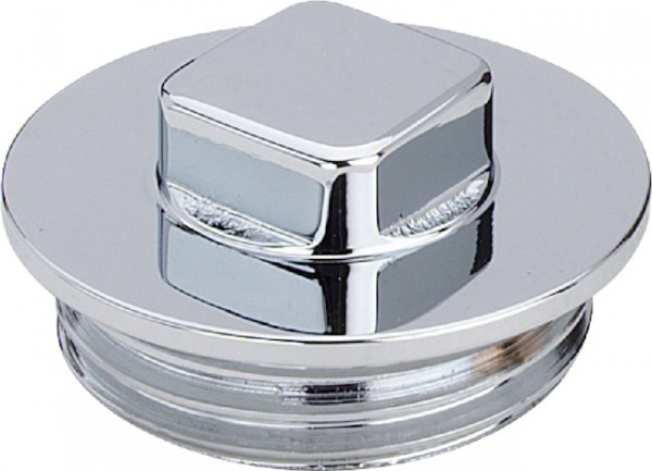 Viega Stopfen 1751 mit Vierkant in G1 Messing 102883