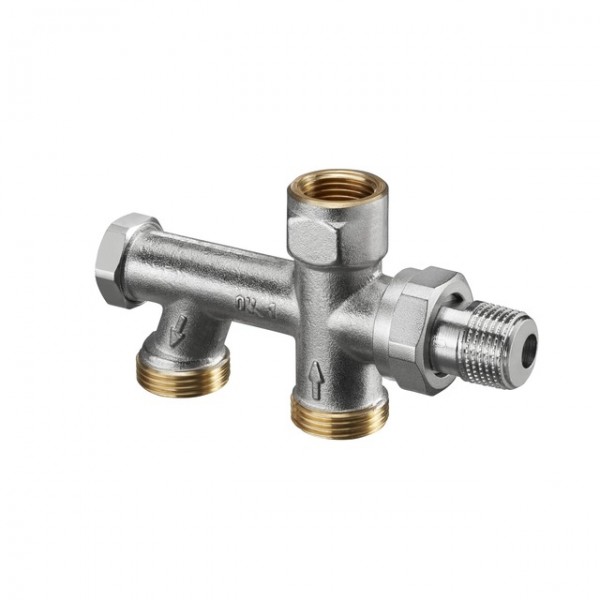 OVENTROP-Einrohr-Anschlussstück "Uno" G 3/4" AG, mit Isolierverschraubung 1013161