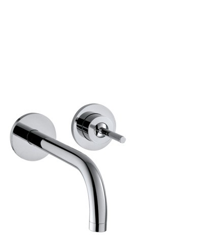 Hansgrohe Waschtischmischer Unterputz Axor Uno chrom mit Auslauf 165mm 38113000