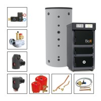 Solarbayer Holzvergaserset BioX 15 - 1B Variante B (1x SLS-1000-S) 310701100