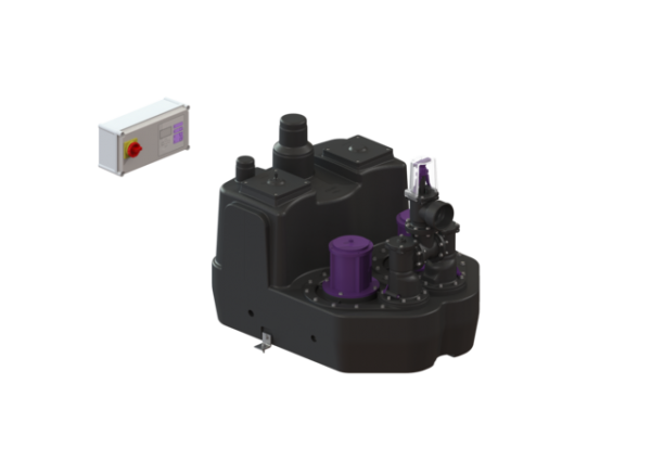 KESSEL Doppelhebeanlage Aqualift F XL 3000W S1 Duo 200L m.S. 11106