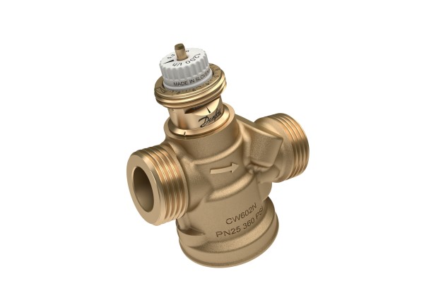 Danfoss druckunabh. Regelventil ABQM 4.0 DN15LF, 20-200 l/h, oh. Messnip. 3/4"AG 003Z8220