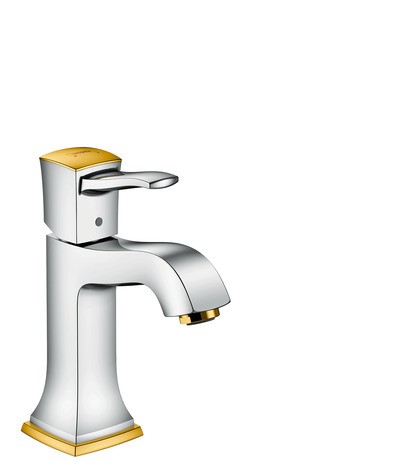 Hansgrohe Waschtischmischer 110 Metropol Classic chrom/gold 31300090