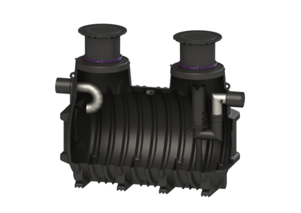 KESSEL Öl /Benzinabscheider EasyOil ground, NS 15, Klasse II, 5800 l, B 99615.80B