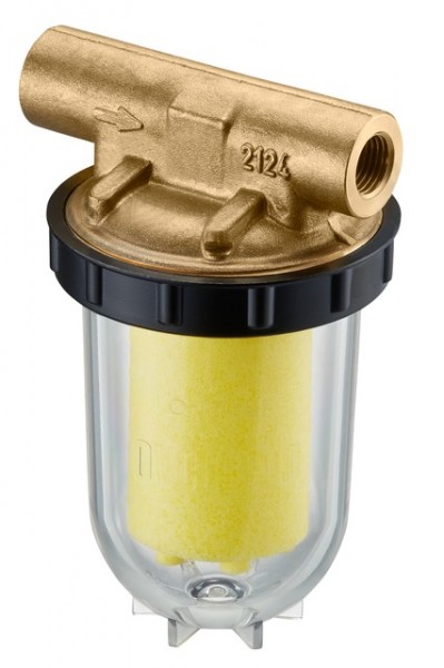 OVENTROP-Heizölfilter-Einstrang "Oilpur E" 2x1/4"IG, Sikueins. 50-75 my 2124360