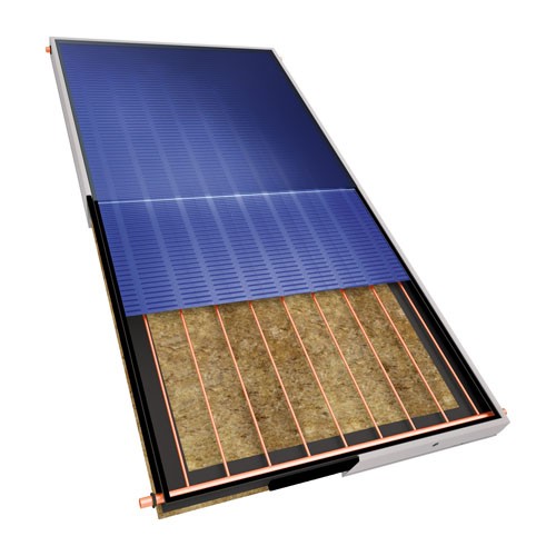 Solarbayer Flachkollektor Silversun 2.02 Bruttokollektorfläche: 2,02 m2 vertikal 401020200