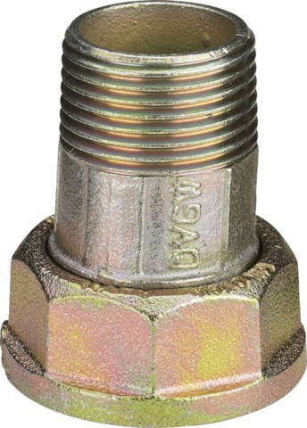 Viega Gaszähler-Anschlussverschraubung G2331 in R1 Temperguss 532543