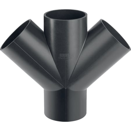 Geberit PE Abzweig 45Gr Zweifach d110/110 367.235.16.1
