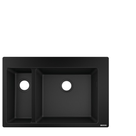 Hansgrohe Einbauspüle 180x450 S510-F635 graphitschwarz 43315170