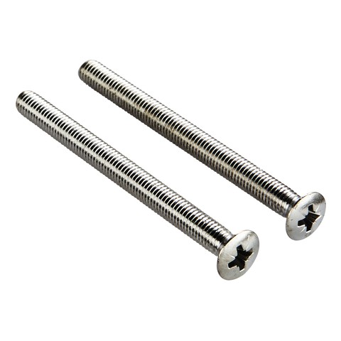 GROHE Schrauben 43913 für Controecon UP-Durchgangsventil 2 Stück chrom 4391300M