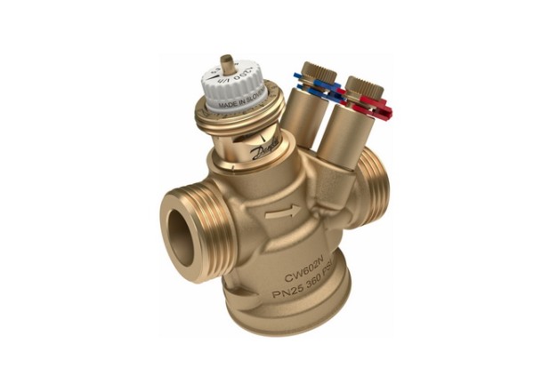 Danfoss druckunabh. Regelventil ABQM 4.0 DN15LF, 20-200 l/h, m. Messnip. 3/4"AG 003Z8200