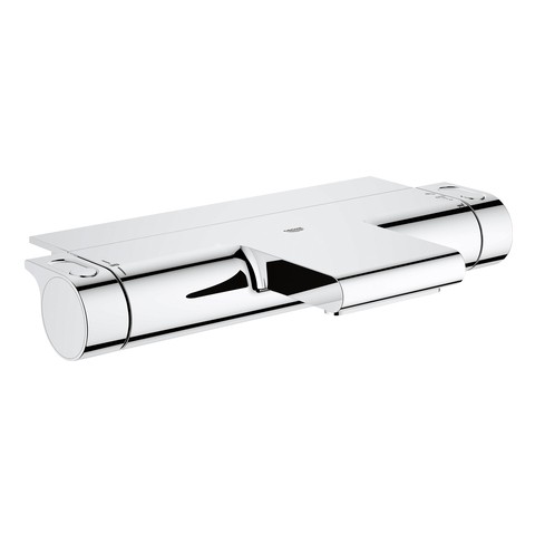 GROHE THM-Wannenbatterie Grohtherm 2000 34464_1 Wandmontage mit Ablage chrom 34464001