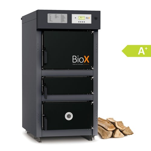Solarbayer Holzvergaser BioX 20 Leistung: 19,4 kW; Scheitholzlänge 0,5m 300702000