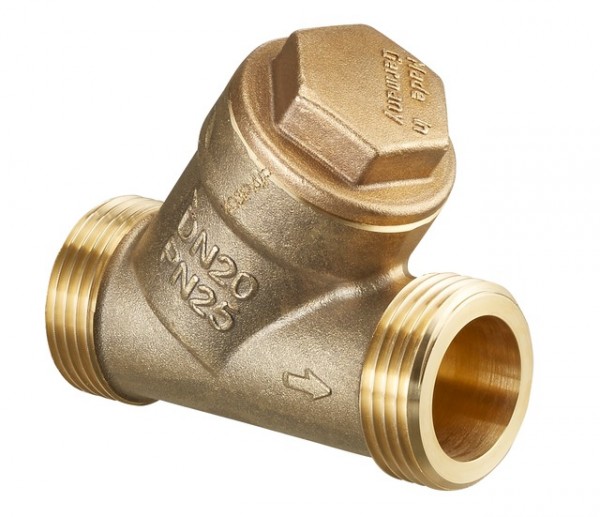 OVENTROP-Schmutzfänger für "Flypass 4TZ" mit AG, ohne ÜM, PN 25, DN 15 1141004