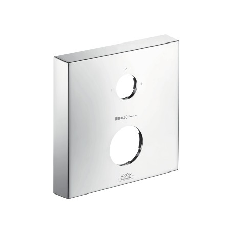 Hansgrohe Verlängerungsrosette Axor eckig 2-Loch 0-1-2 chrom 14969000