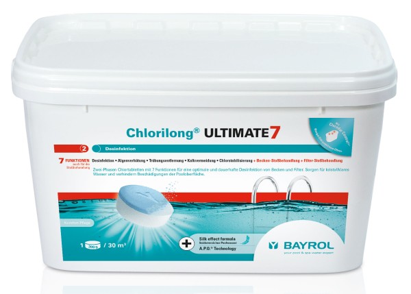 Bayrol  Chlortabletten Chlorilong Ultimate 7 Multifunktions-Chlortabletten