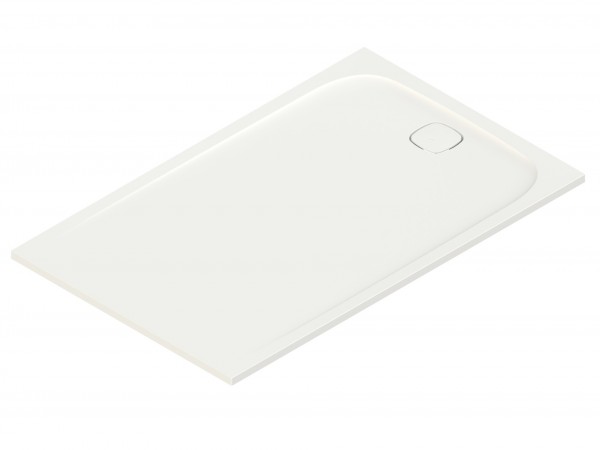 Duschwanne Mineralg.white 160x100x 2cm ohne Antirutsch weiss VIGOUR