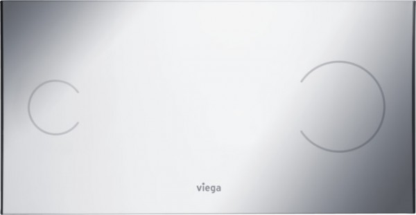 Viega Ausstellungsplatte Visign for More 100 8352.77 in klar/grau 599911