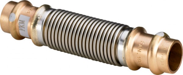 Viega Kompensator mit SC Profipress S 4551in 28mm Siliziumbronze 629113
