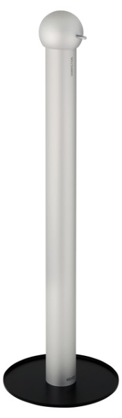 Keuco Desinfek.mittelsp., Univ.Art. 04958, Stand, Kugelkopf, silber-eloxiert 4958170400