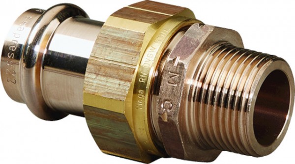 Viega Verschraubung Seapress 0365.5 in 15mm x NPT1/2 CuNiFe 477226