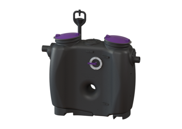 KESSEL Fettabscheider EasyClean free NS 2, Standard, Fülleinr., Schauglas 93002.31