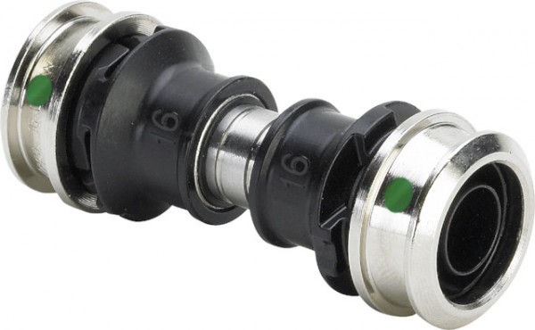 Viega Kupplung mit SC Raxinox 4415 in 20x16mm Stahl nichtrostend 724191