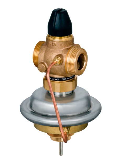 Danfoss Vol.-stromregl. mit Therm. AVQT DN25, Kvs 8,0, PN25, G 11/4 A 003H6763