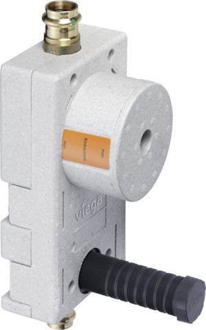Viega Wohnungs-Wasserzähler-Einheit 2231.11 in Rp3/4 Rotguss 624484