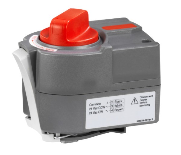 Resideo Drehantrieb MVN für Kugelhahn VBG, 24Vac, 0(2) bis 10Vdc