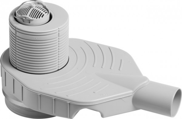 Viega Ablauf 4927.2 in DN50 Kunststoff grau 659035