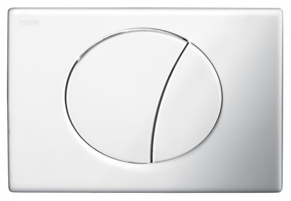 MEPA ellipse für A21/E21 Bet.- platte 2-Mengen Matt Chrom 420755