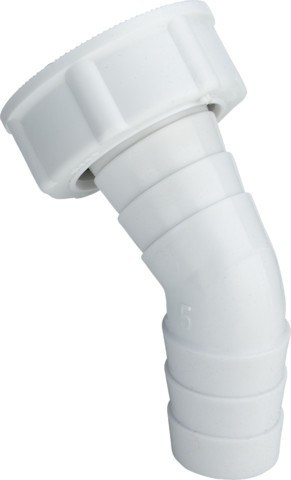 Viega Schlauchverschraubung 45 Grad 7968 in G1 x 20-24mm Kunststoff 102999