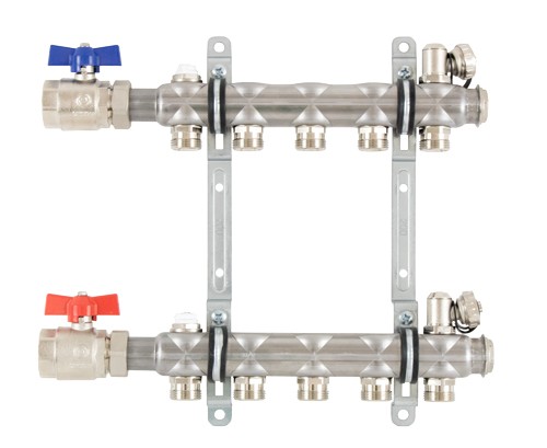 strawa HK-Anschlussverteiler e-class 52 mit SFE, mit 3/4''''KH 4 Hkr.