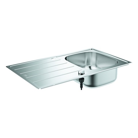 GROHE Edelstahlspüle K200 31552_1 mit 1 Becken Abtropffläche 860x500mm 31552SD1