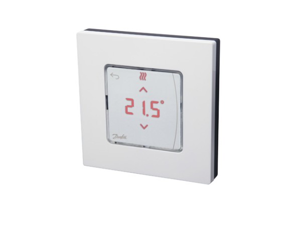 Danfoss Aufputzraumthermostat Icon Funk Funk, Batteriebetrieb, LED-Display, Aufp 088U1081