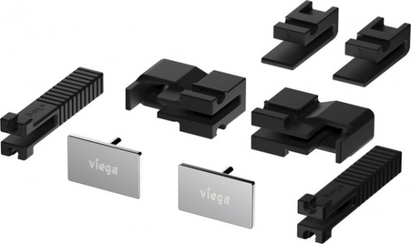 Viega Zubehörset Advantix Vario 4967.86 in 300-1200mm Edelstahl glänzend 736613
