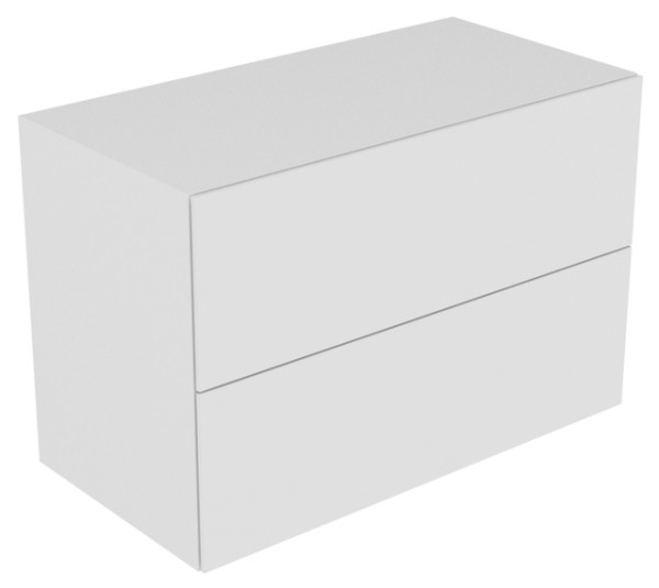 Keuco Sideboard Edition 11 31325, 2 Auszüge, anthrazit/Glas anthrazit 31325110000
