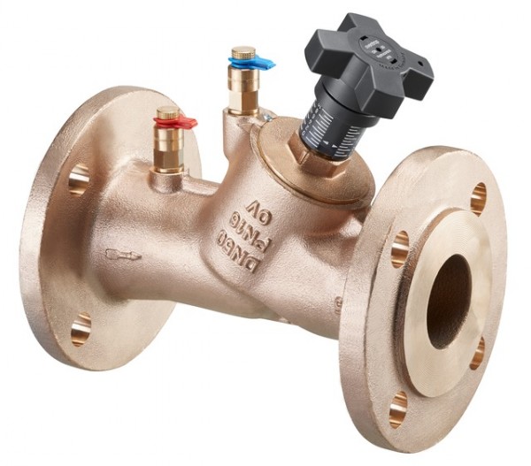 OVENTROP-Strangreg.Vent.Hydrocontrol VFR DN50, PN16, Flansch/DIN,2 Meßvent., Rg 1062350