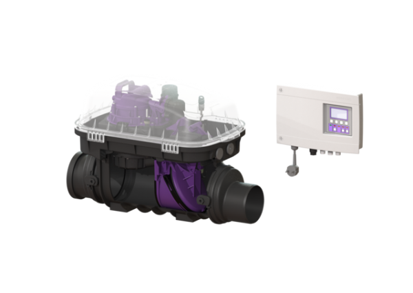 KESSEL Rückstaupumpanlage Pumpfix F DN 125, Komfort Schaltgerät 24125