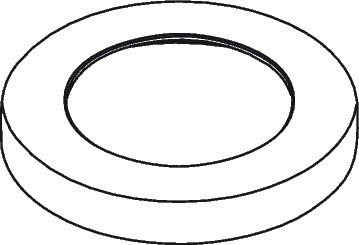 Hansgrohe Rosette Durchmesser 70 mm 96236000